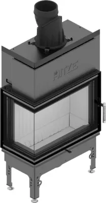 Produktbild von Kaminofen Hitze HST59x43.L 7,6 kW Kaminofeneinsatz Links Kaminofen Holzofen