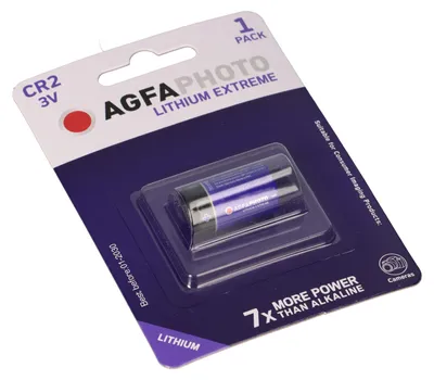 Immagine prodotto di AGFAPHOTO 120-802602 Batteria al litio, CR2, 3V