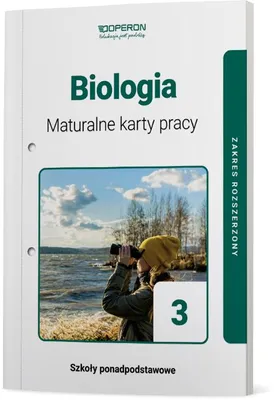 Zdjęcie produktu dla WSiP Biologia 3. Maturalne karty pracy. Zakres rozszerzony, Edukacyjny, Polski
