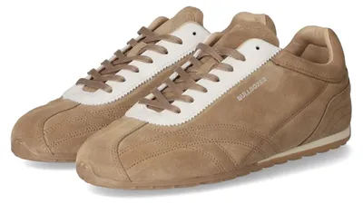 Image de Baskets basses Bullboxer pour femmes, couleur taupe, en cuir, taille 41