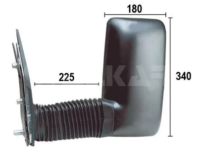 Image de Miroir Exterieur Iveco Daily Iii 05.99-07.07 Le