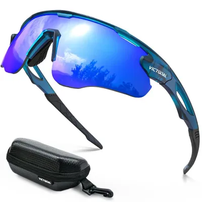 Produktbild von Victgoal Fahrradbrille Polarisiert für Herren Damen, UV400, TR90 Rahmen