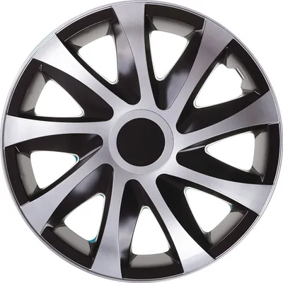 Immagine prodotto di Coprimozzo universale 16" NRM Draco argento/nero 1 pz.