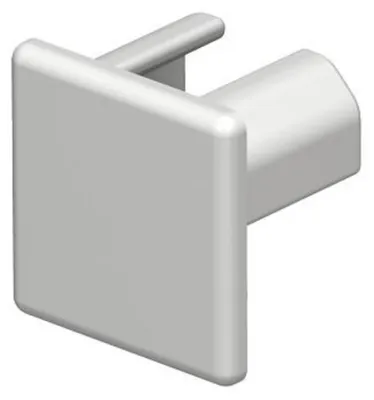 Image de Embout OBO, 15 x 15 mm, polychlorure de vinyle, blanc pur, RAL 9010, 1 pièce.