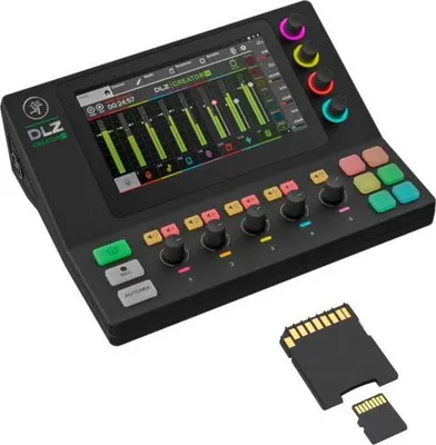 Produktbild von Mackie Mischpult DLZ Creator XS Streaming Mixer mit SD-Karte