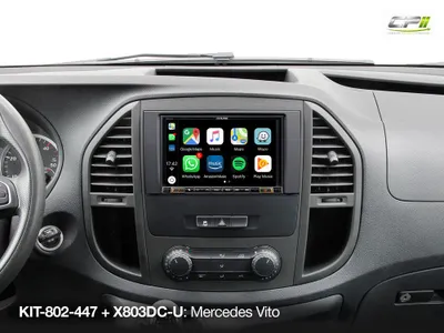 Produktbild von Alpine Einbauset CAN-Bus Interface Mercedes Vito 447 Lenkradfernbedienung