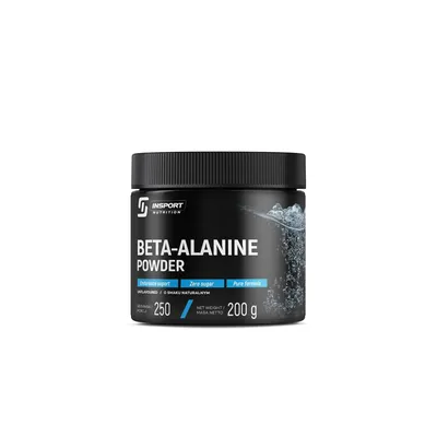 Produktbild von Beta-Alanin Pulver 200 g 800 mg Pre-Workout Muskelpump