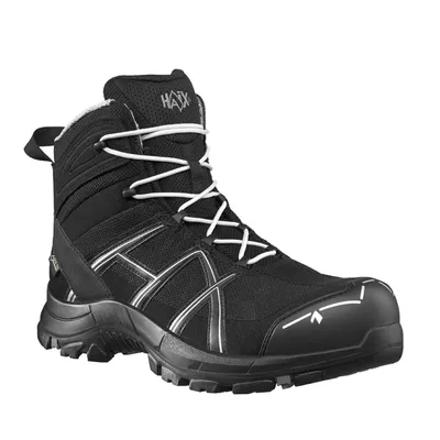 Produktbild von HAIX Sicherheitsstiefel Black Eagle Safety 40.1 Mid S3 ESD SRC DGUV Gr. 39,5 schwarz/silber