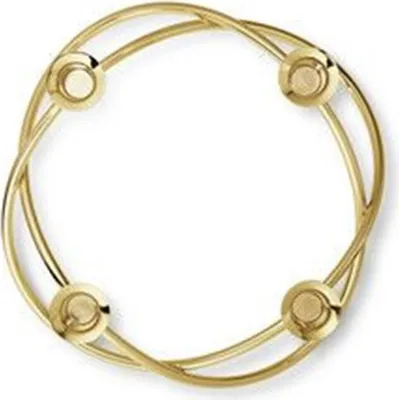 Produktbild von Georg Jensen SEASON CANDLEHOLDER 18 KT GOLD PLATED STAINLESS STEEL 3586480