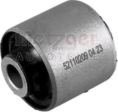 Produktbild von Lagerung Lenker für HYUNDAI SANTA FÉ II (CM) Hinten Links Hinten Rechts Unten Innen 52110209 METZGER