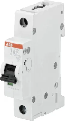 Immagine prodotto di Interruttore LS 6 kA B 16 A/1 polo 1 TE, 1 pezzo.