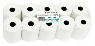 Produktbild von Emerson Kassenrolle Thermopapier 57mm x 10m Bons