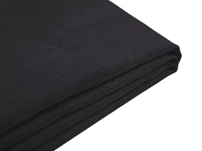 Produktbild von BELIANI Bettrahmenbezug Schwarz 160 x 200 cm aus Polyester Pflegeleicht Modern