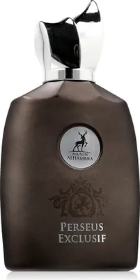 A bottle of Maison Alhambra Perseus Exclusif EDP.