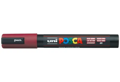 Image de POSCA Marker UNI PC-5M weinrot