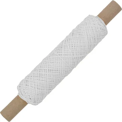 Produktbild von Schmuckschnur Perlenschnur 0,5mm x 100m Perlenfaden Polyester, Festigkeit 80N, Farbauswahl, Farbe:weiß