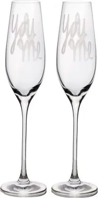 Produktbild von Sektglas 2er Set "You & me"