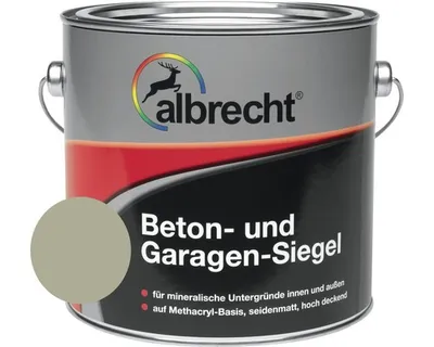 Produktbild von Albrecht Betonfarbe Garagensiegel RAL 7032 kieselgrau 5 l