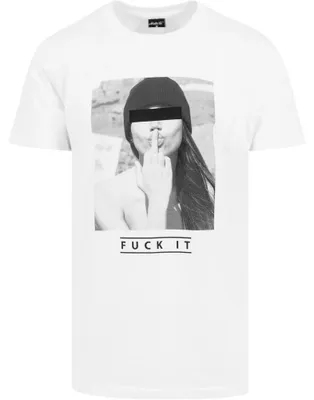 Obrázok produktu pre Mister Tee – Pánske tričko „F#?KIT“ TN2071 (XXL) (biele)