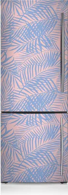 Produktbild von Dekoration Kühlschrank Aufkleber Magnete Küche Kühlschrankmagnete 60x190 cm - Palmenblätter