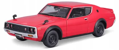 Obrázek produktu pro MAISTO Nissan Skyline 2000GT-R 1973 1/24 model k sestavení červený