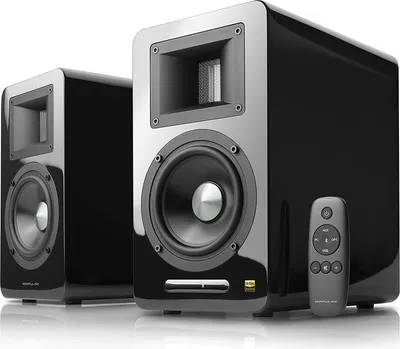 Obrázok produktu pre Edifier AIRPULSE A100 Stereo Lautsprecher - schwarz - Lautsprecher - Stereo