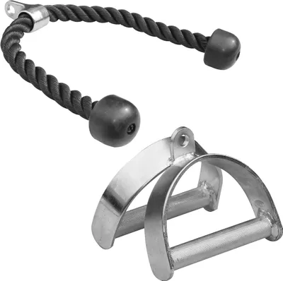 Produktbild von Sporttrend 24 - Seilzug Set Trizeps Seil + Hufgriff
