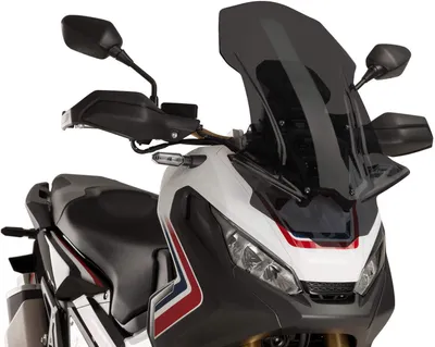 Produktbild von Puig Touring Honda X-adv Windschutzscheibe Schwarz  Schwarz One Size