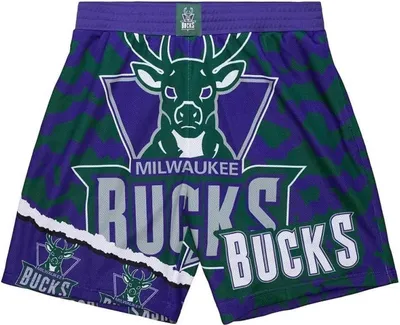 Immagine prodotto di Pantaloncini Mitchell & Ness PSHR1220-MBUYYPPPPRGN da Uomo