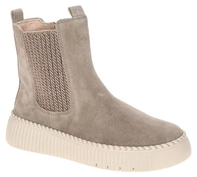 Image de Gabor 8014.01 - Bottines pour femmes, couleur beige, confortables, NEUVES