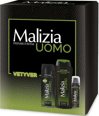 Produktbild von Malizia Uomo Profumo D´intesa Vetyver Geschenkset