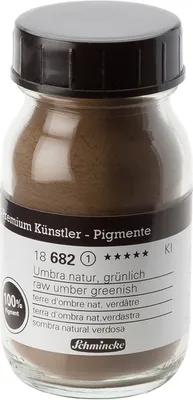 Produktbild von Schmincke 100ml Pigmente Umbra natur gruenlich Pigmente 18 682 055