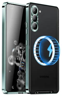 Immagine prodotto di Per Samsung Galaxy S23 FE 5G Magnetic Magsafe Metal Design Custodia protettiva