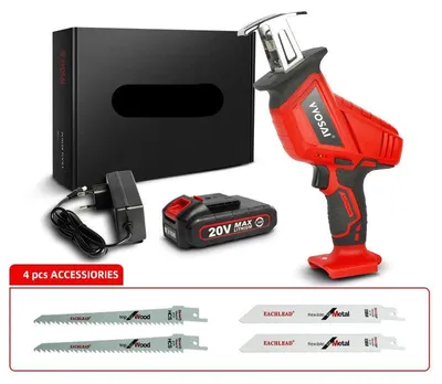 Zdjęcie produktu dla Accu Reciprozaag 20V - Przenośna piła elektryczna do cięcia drewna, metalu i PVC