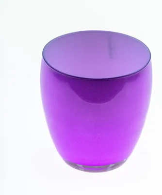 Produktbild von Sompex BIGGI, Glas-Teelichthalter, Pink-Weiß – Kerzenhalter und Dessertglas aus Glas, Durchmesser 8 cm