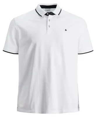Obrázek produktu pro Pánské polo triko Slim Fit JJEPAULOS 12143859 White, 4XL