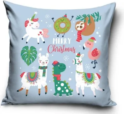 Obrázok produktu pre Obliečka na vankúš Happy Christmas, 40/40 cm, PNL237025