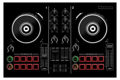 Image de Sous-main jaune moutarde - DJ