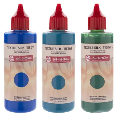 Image de Talens Art Creation Tie-Dye Set bleu, 3x85ml