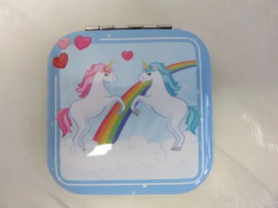 Produktbild von Einhorn / Unicorn - Taschenspiegel * MIRR27 * Versch. Motive