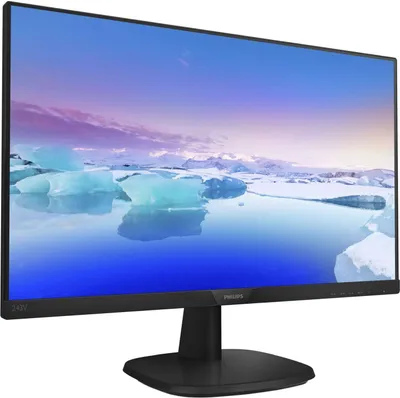 Produktbild von Philips V Line Full-HD-LCD-Monitor 243V7QJAB/00, 60,5 cm (23.8"), 1920 x 1080 Pixel, Full HD, LED, 5 ms, Schwarz