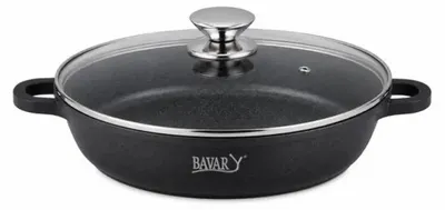 Produktbild von Bavary Schmorpfanne 24 cm mit Marmorbeschichtung, Induktion, ofenbeständig