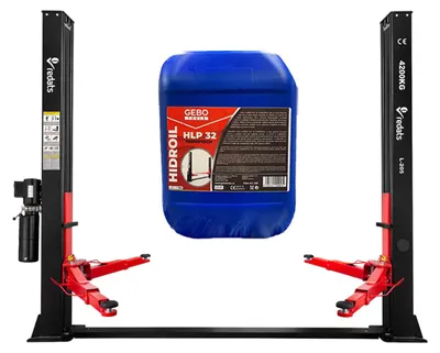 Immagine prodotto di Ponte sollevatore auto a 2 colonne, portata 4200 kg, 380v,ponte sollevatore idraulico ,sblocco manuale elettroidraulico,con olio gratis incluso Redats