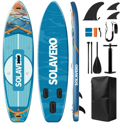 Image de Planche de paddleboard - Planche SUP - Stand-up paddle - Planche gonflable - Planche de surf - 335x84x15 cm