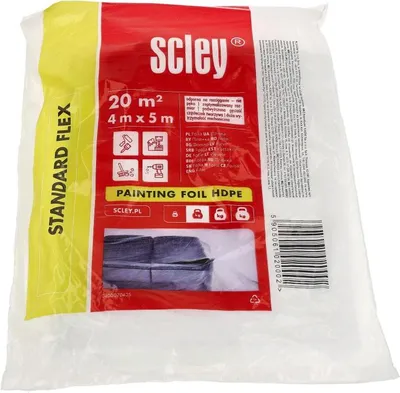 Immagine prodotto di Pellicola protettiva Hardex HDPE 4mx5m StandardFlex spessore circa 0,007mm