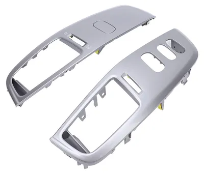 Image de Habillage de bouches d'aération pour tableau de bord, côté conducteur, design élégant, protection pour console centrale, compatible avec les modèles J100 de 1998 à 2007. (Lot de 1)