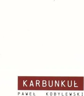 Zdjęcie produktu dla Karbunkuł - Paweł Kobylewski (Buch auf Polnisch)