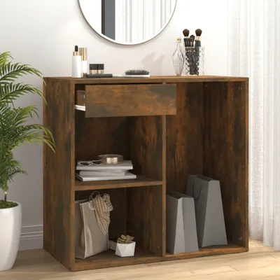 Produktbild von Kosmetikschrank Räuchereiche 80x40x75 cm Holzwerkstoff