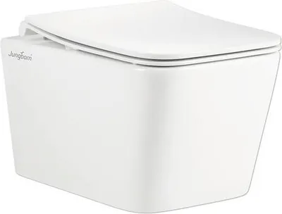 Obrázek produktu pro Závěsné WC set Jungborn THREE bez splachovacího kruhu vč. WC prkénka