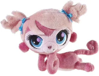 Produktbild von My Littlest Pet Shop Plüsch Plüschfigur Stofftier Sunil Russel Pepper Penny Zoe, Motiv:Minka 586475